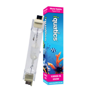 10000K 250W Double Ended Aquarium Metal Halide Bulb 10K